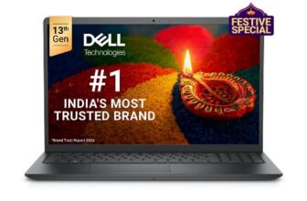 Dell 15 Thin & Light Laptop, 13th Gen Intel Core i3-1305U Processor, 8GB DDR4, 512GB SSD, 15.6″ (39.62cm) FHD