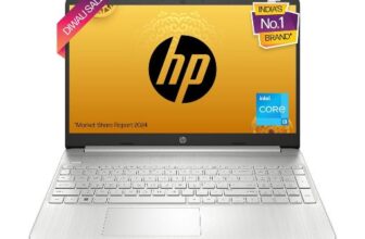HP Laptop 15s, 12th Gen Intel Core i3, 15.6-inch (39.6 cm), 8GB DDR4, 512GB SSD, Thin & Light, Dual Speakers